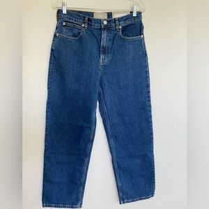 NWT Everlane Way-High Jean, Vintage Indigo Size 28